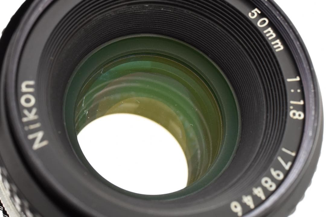 美品 ニコン AI NIKKOR 50mm f1.8 レンズ分解清掃済 M538