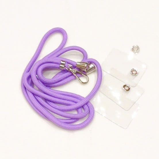 * スマホ ストラップ パープル 紫 ネックストラップ 可愛い おしゃれ