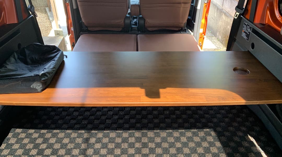 ダイハツ S700系アトレー専用・ラゲッジボード／テーブル・中古美品