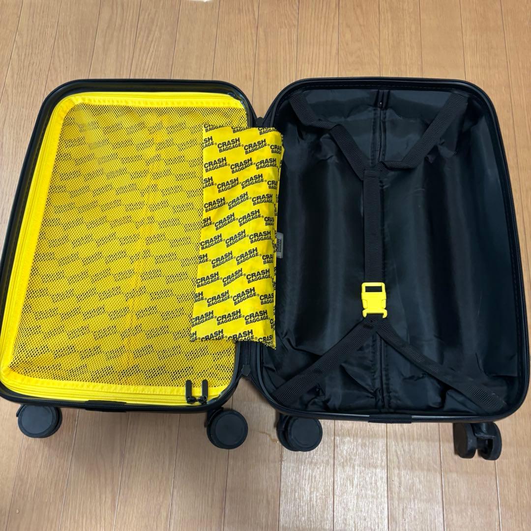 CRASH BAGGAGE スーツケース 40L 機内持込可 軽量 特殊デザイン