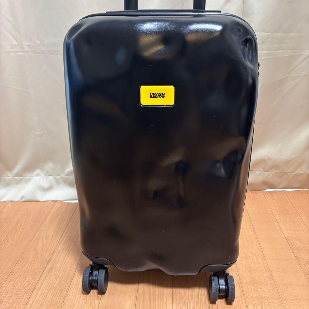 CRASH BAGGAGE スーツケース 40L 機内持込可 軽量 特殊デザイン