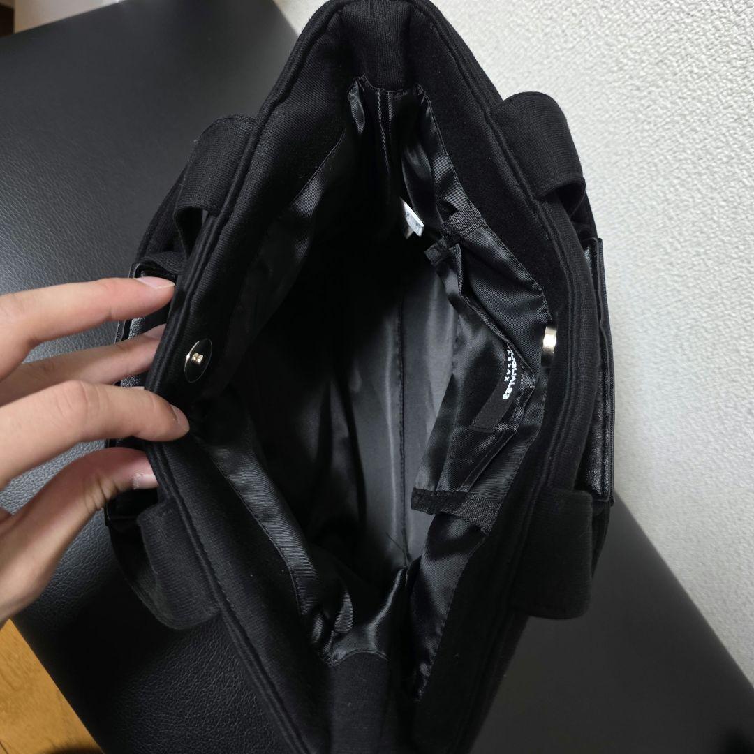 1PIU1UGUALE3RELAX ミッキーマウスラインストーンミニトートバッグ