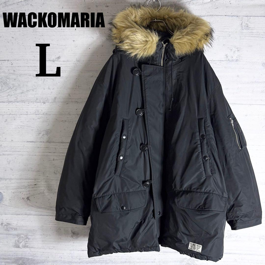 24FW ワコマリア N-3B フライトジャケット ファー L