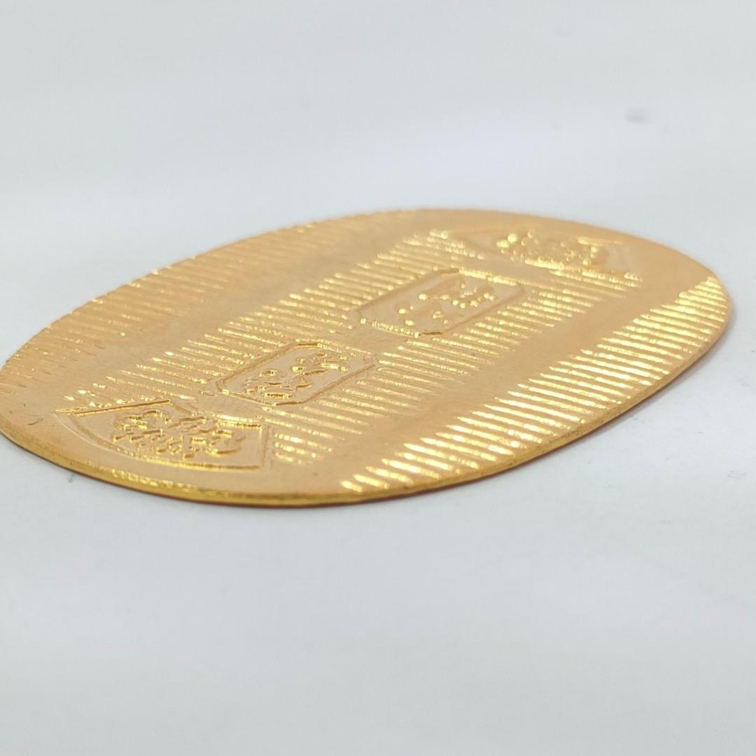 純金 K24 徳力 小判モチーフ オブジェ 置物 10.01ｇ A941