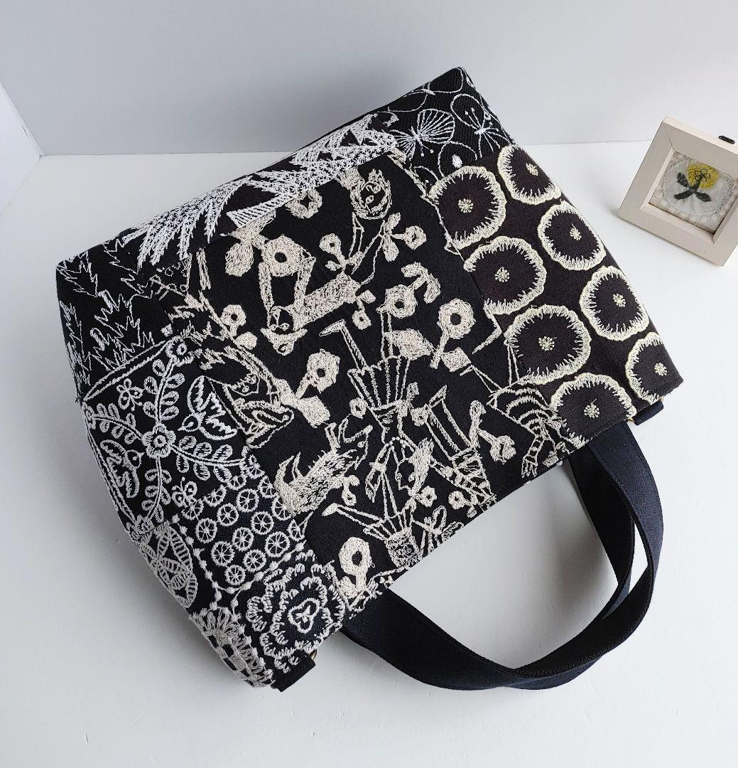 ミナペルホネン　neighborhood　パッチワーク2wayパニーニ風バッグ