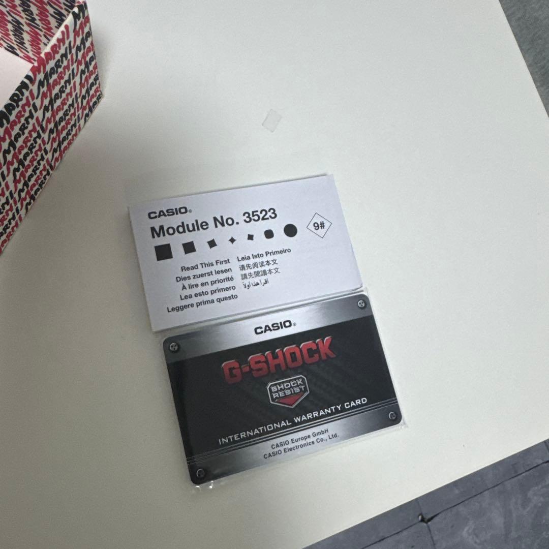 新品　Marni G-Shock 腕時計 ホワイト