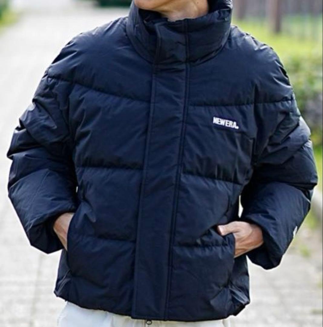 未使用 NEWERA ダウンジャケット ブラック XL