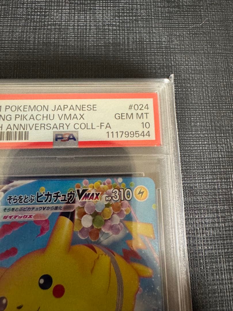【2連番PSA10】そらをとぶピカチュウV VMAX RR RRR 25th