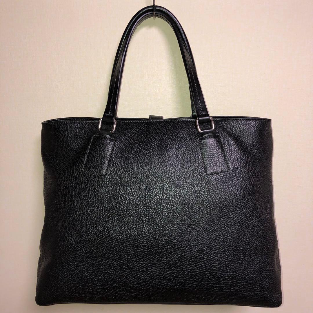 超美品✨ダニエル&ボブ トゥモローランド別注 レザートートバッグ 黒 大容量