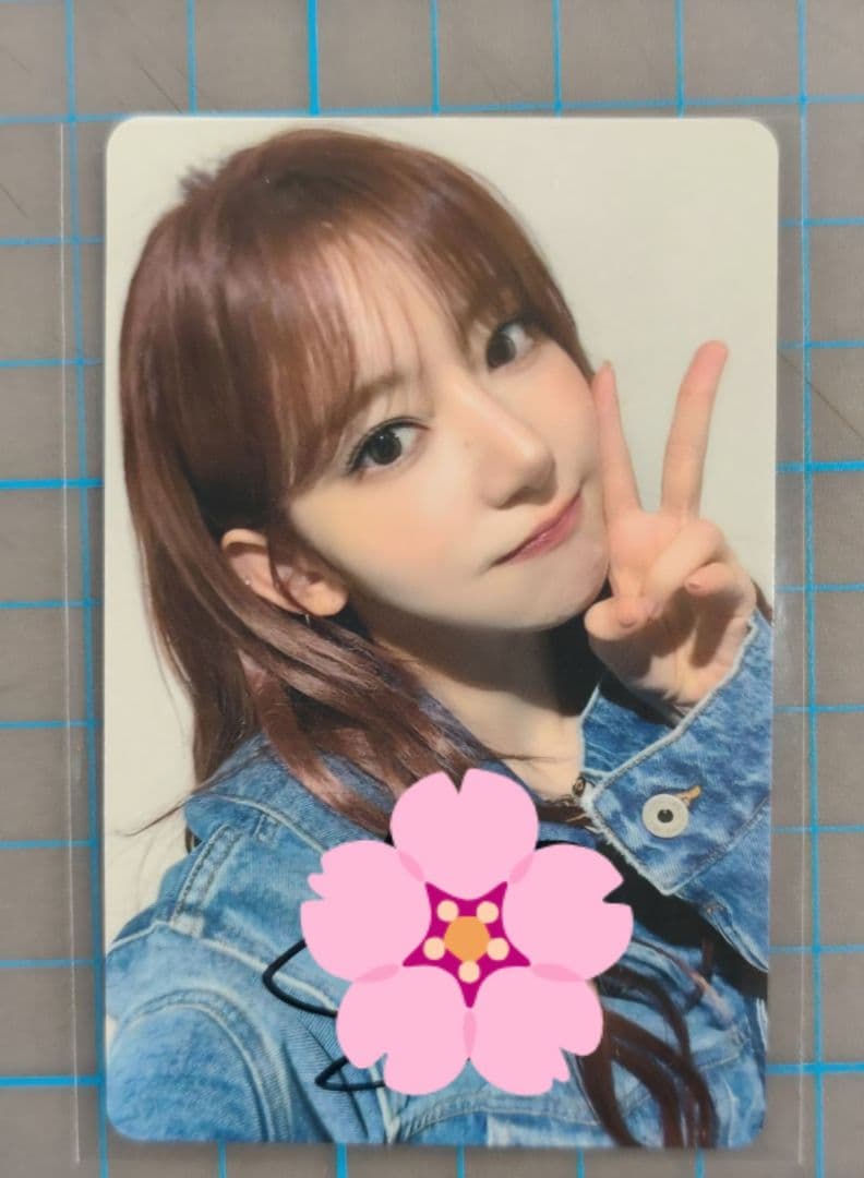 LE SSERAFIM ルセラ　SPAGHETTI ユニバ 直筆サイン サクラ