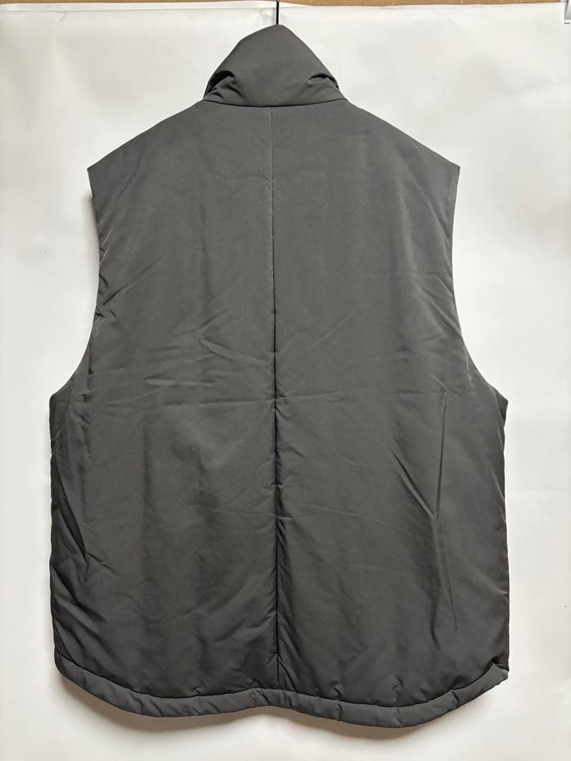 ATON VINTAGE NYLON TWILL PADDED VEST ベスト