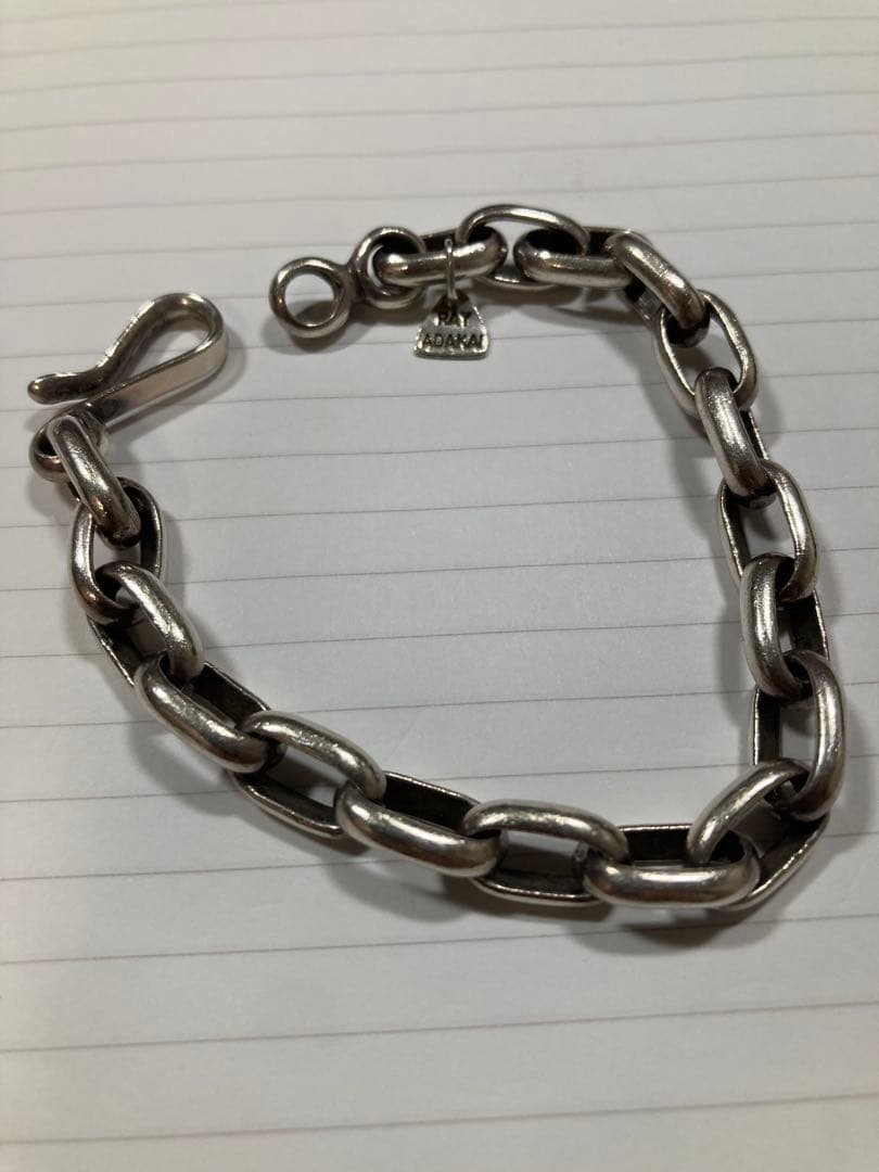 レイアダカイ Ray Adakai シルバーチェーンブレスレット ナバホ族