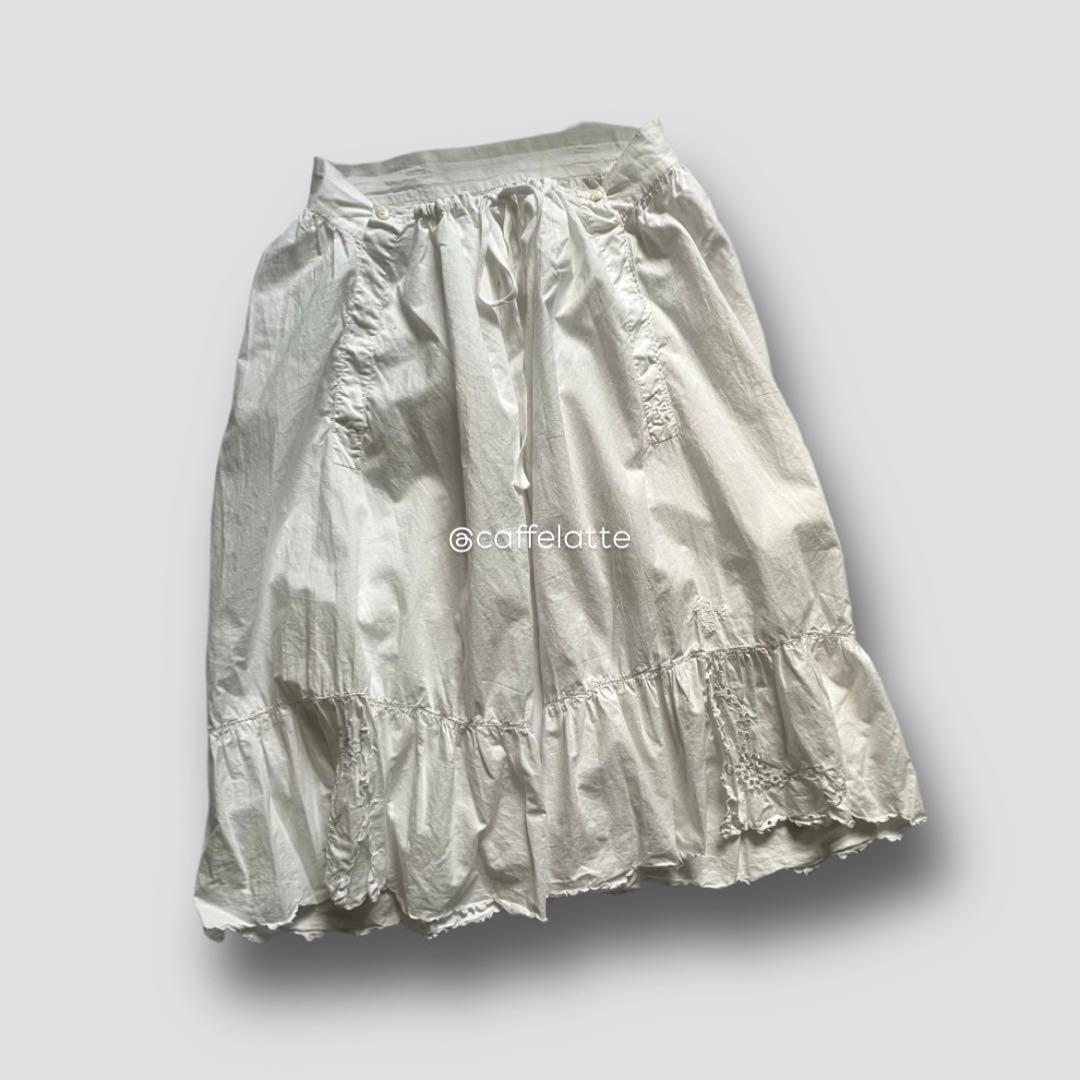 古着屋購入 コットンフリルドロワーズボレロ リメイク 未使用