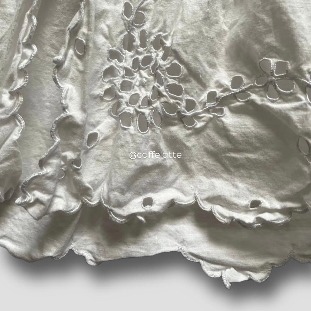 古着屋購入 コットンフリルドロワーズボレロ リメイク 未使用