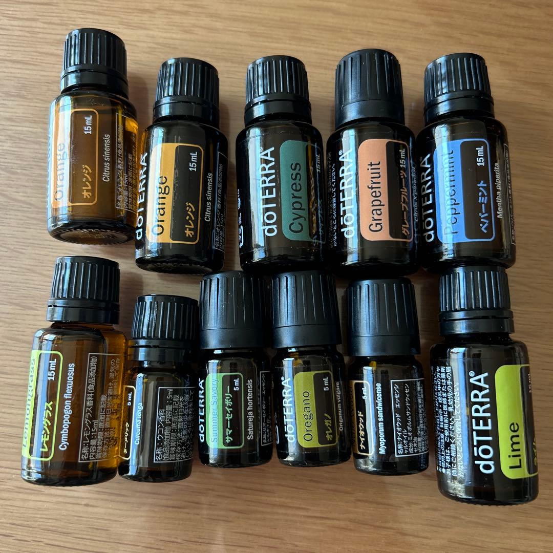 doTERRA エッセンシャルオイルセット 11本セット