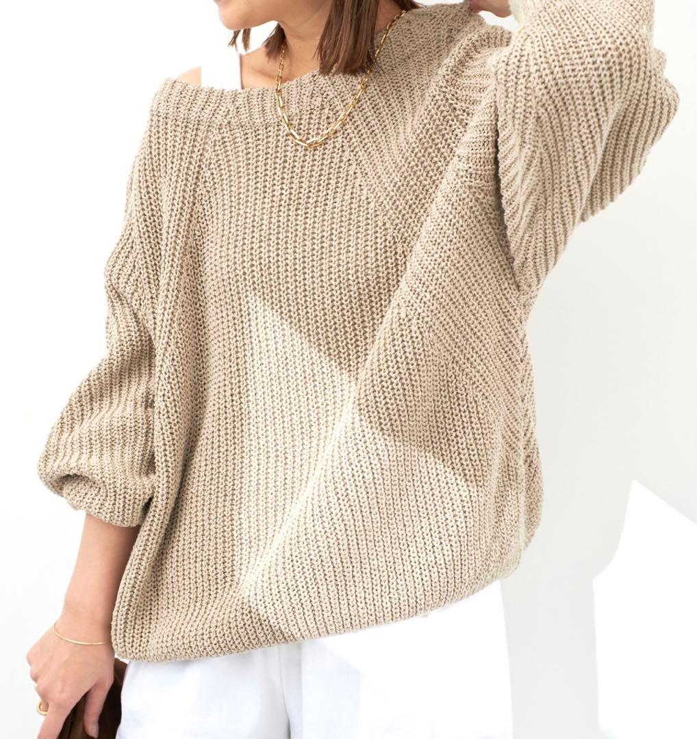 ドゥーズィエムクラス　2024SS Lily Linen アゼプルオーバー