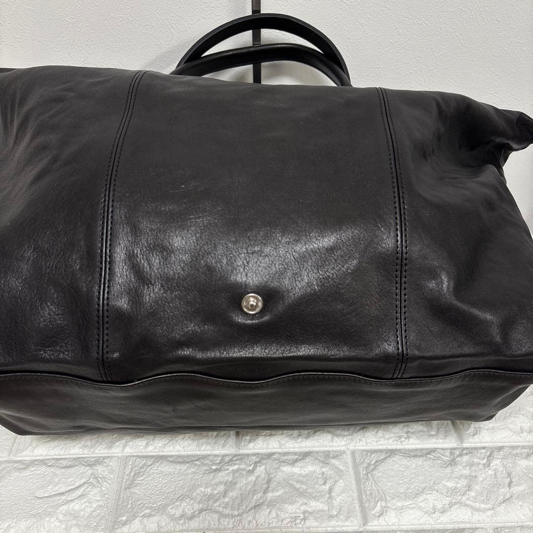 ▪️ Longchamp オールレザー　ボストンバッグ　レザーバッグ