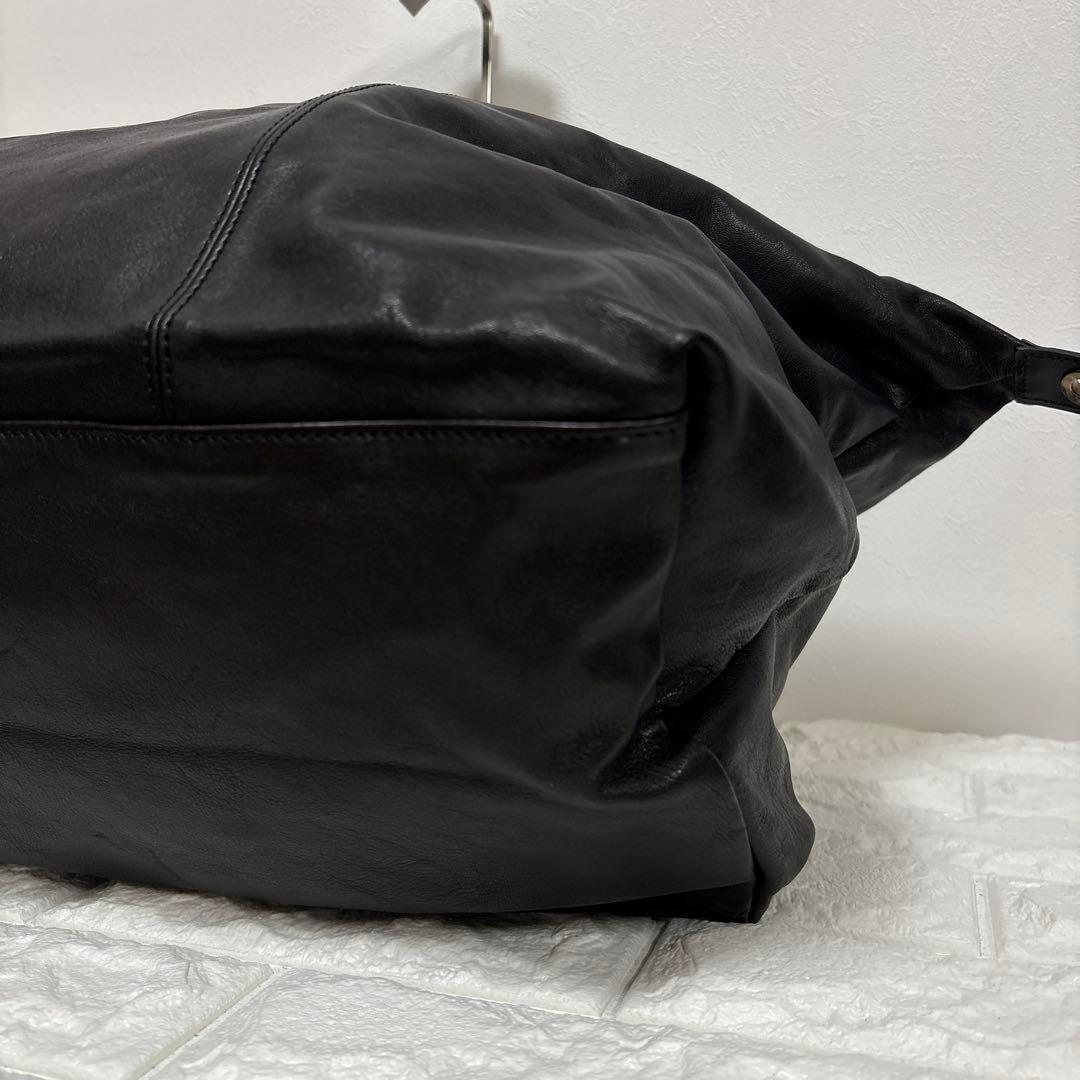 ▪️ Longchamp オールレザー　ボストンバッグ　レザーバッグ