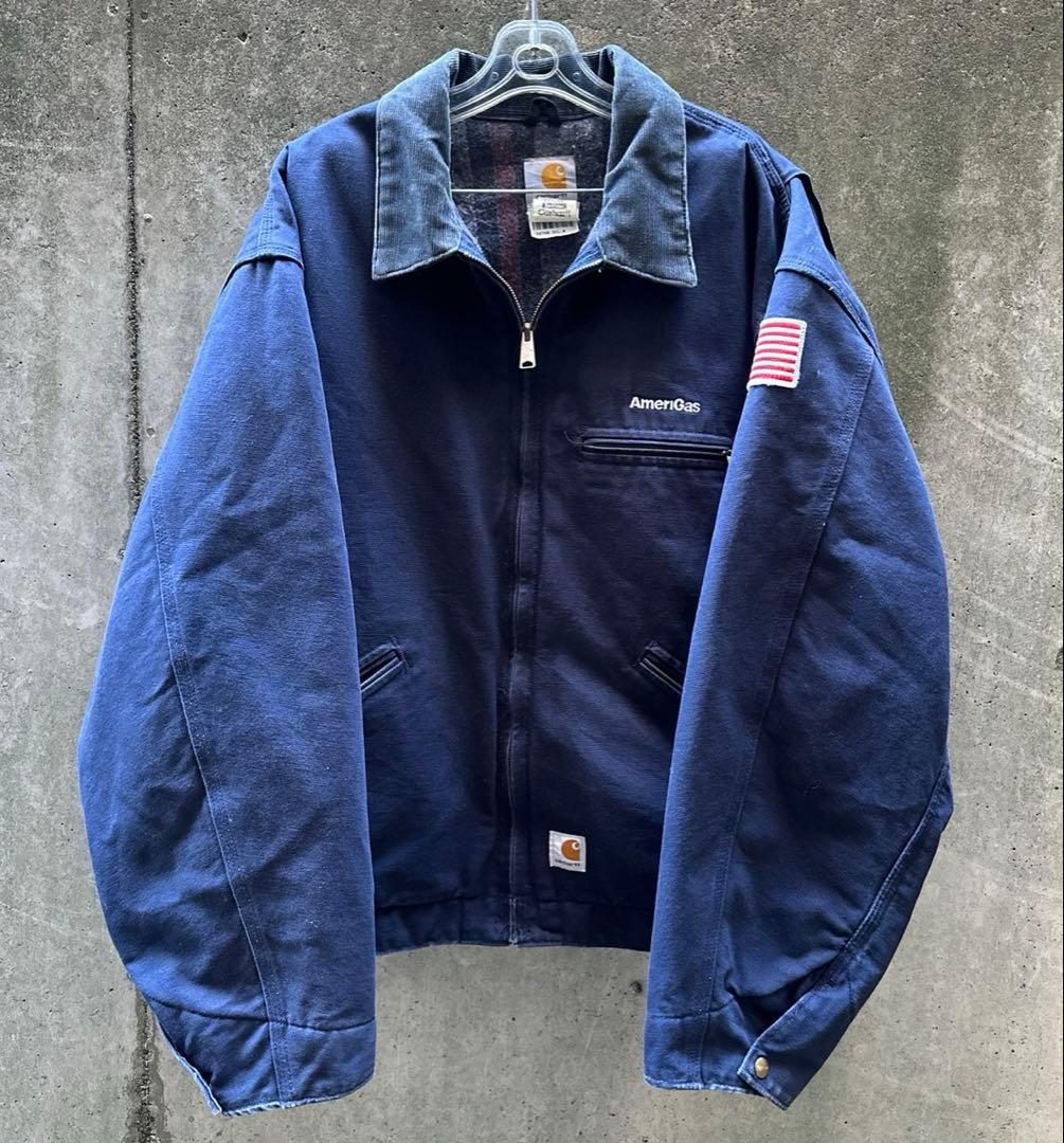 【USA製】carhartt デトロイトジャケット J209 DNY