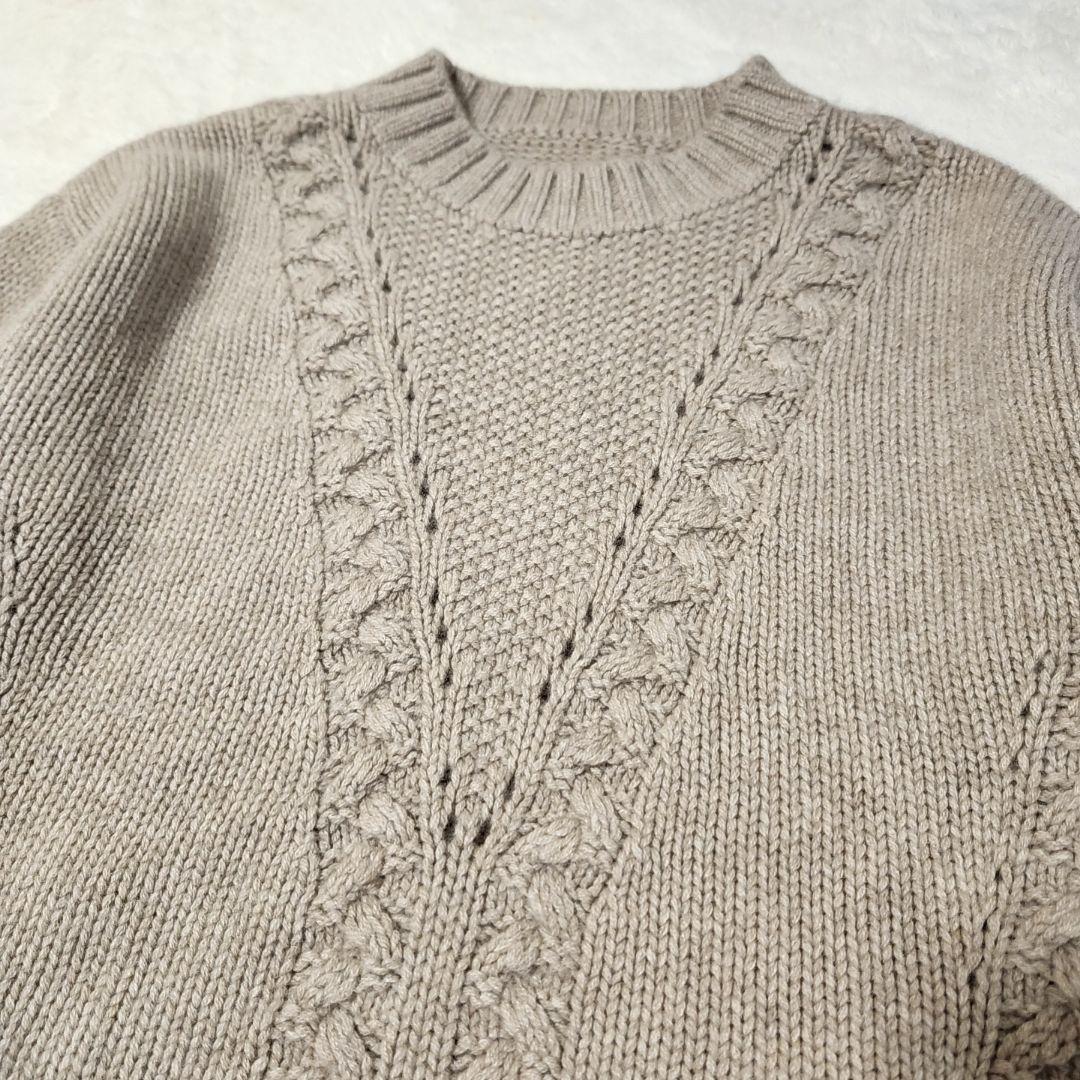 A*i様 良品✨FOXEY フォクシー　カシミヤカシミア100% ケーブルニット