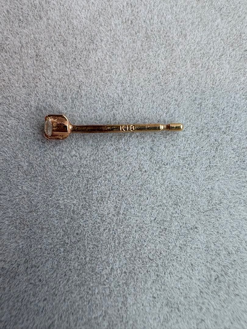 アガット（agate) K18ピアス