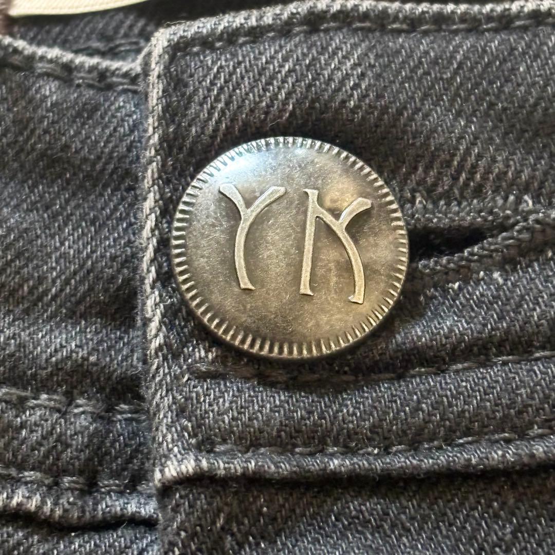 YANUK ヤヌーク　ワイドフレア　オールドブラック OBK 22