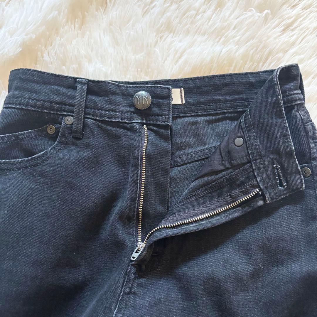 YANUK ヤヌーク　ワイドフレア　オールドブラック OBK 22