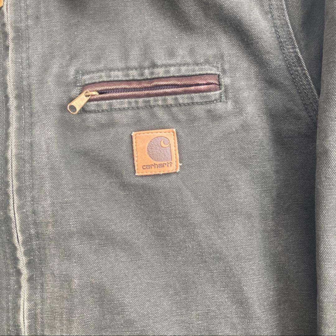 Carhartt デトロイトジャケット　S モスグリーン　J97