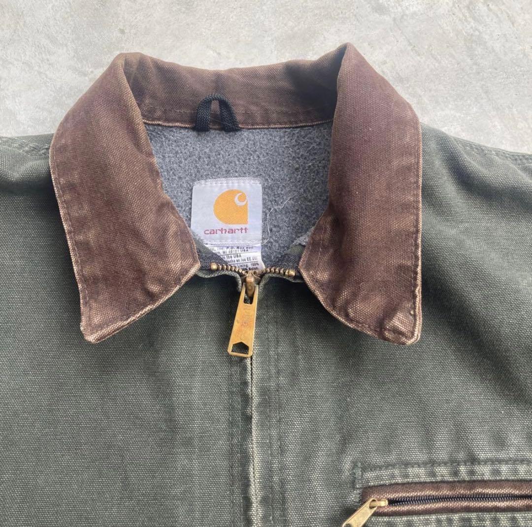 Carhartt デトロイトジャケット　S モスグリーン　J97