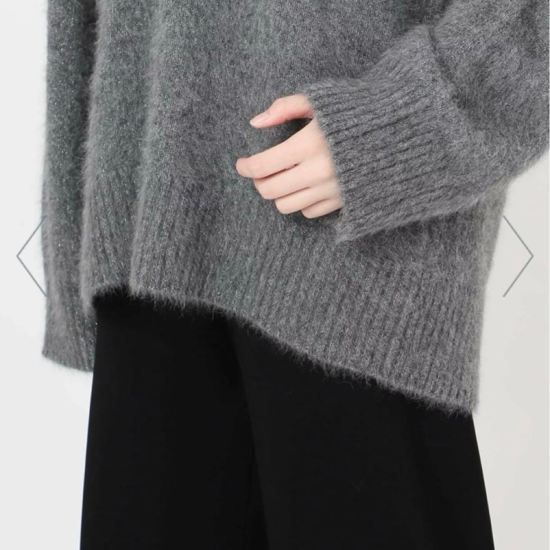 AP STUDIO フォックスVネックプルオーバー ニット ドゥズィーエムクラス