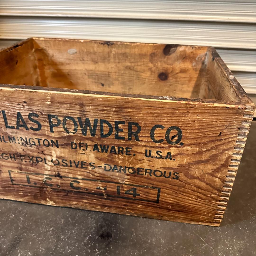 ATLAS POWDERヴィンテージ木箱