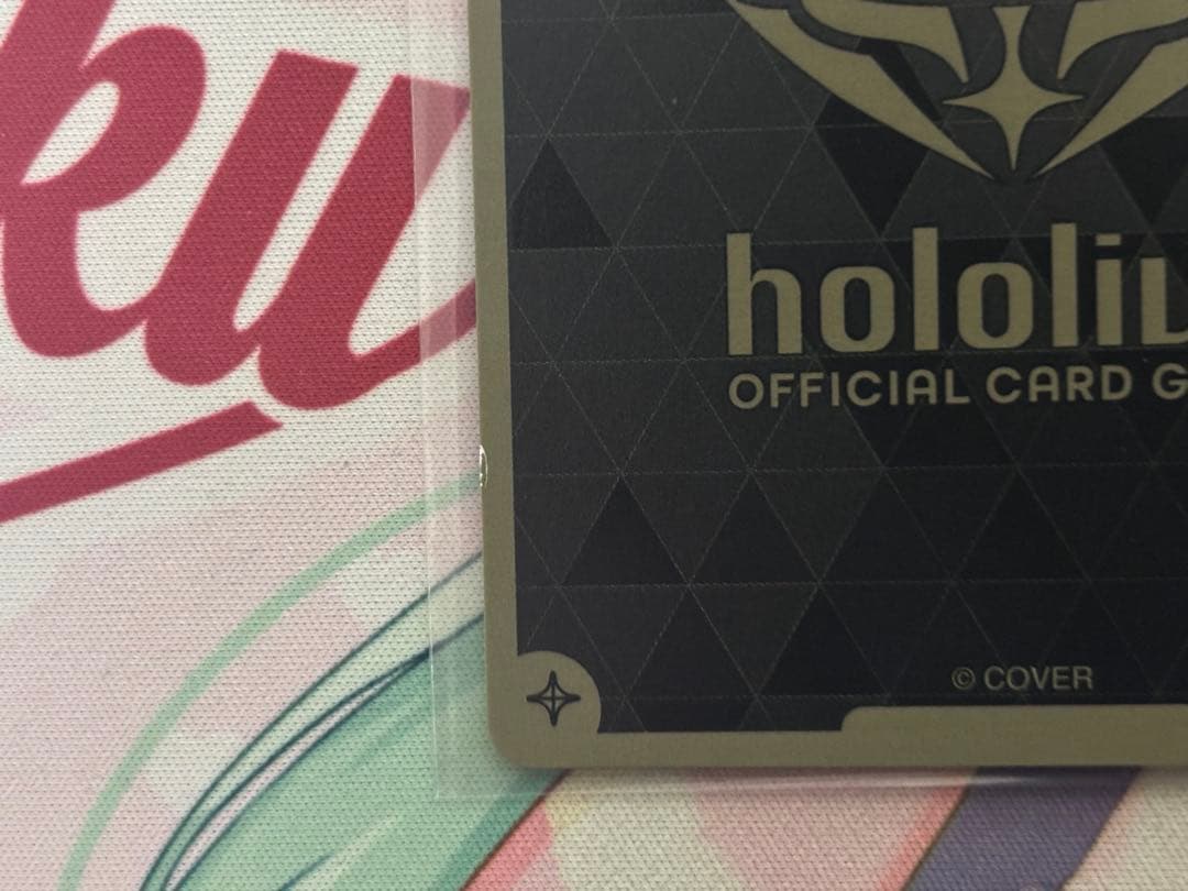 ホロライブカードゲーム 白上フブキ プロモ ホロカ デビュー ごく稀　傷あり