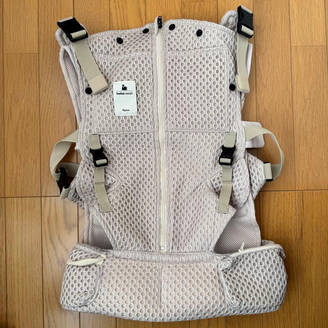 bebe swan 抱っこ紐 サンドベージュ べべスワン