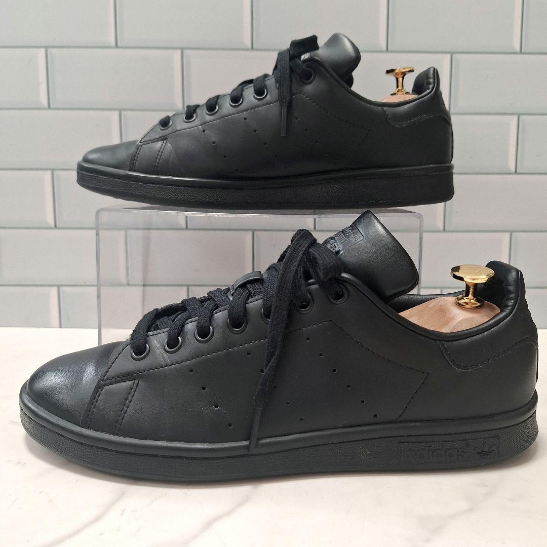 adidas スタンスミス レザースニーカー FX5499 黒 26.5