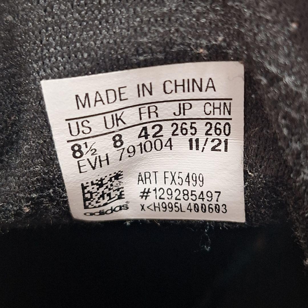 adidas スタンスミス レザースニーカー FX5499 黒 26.5