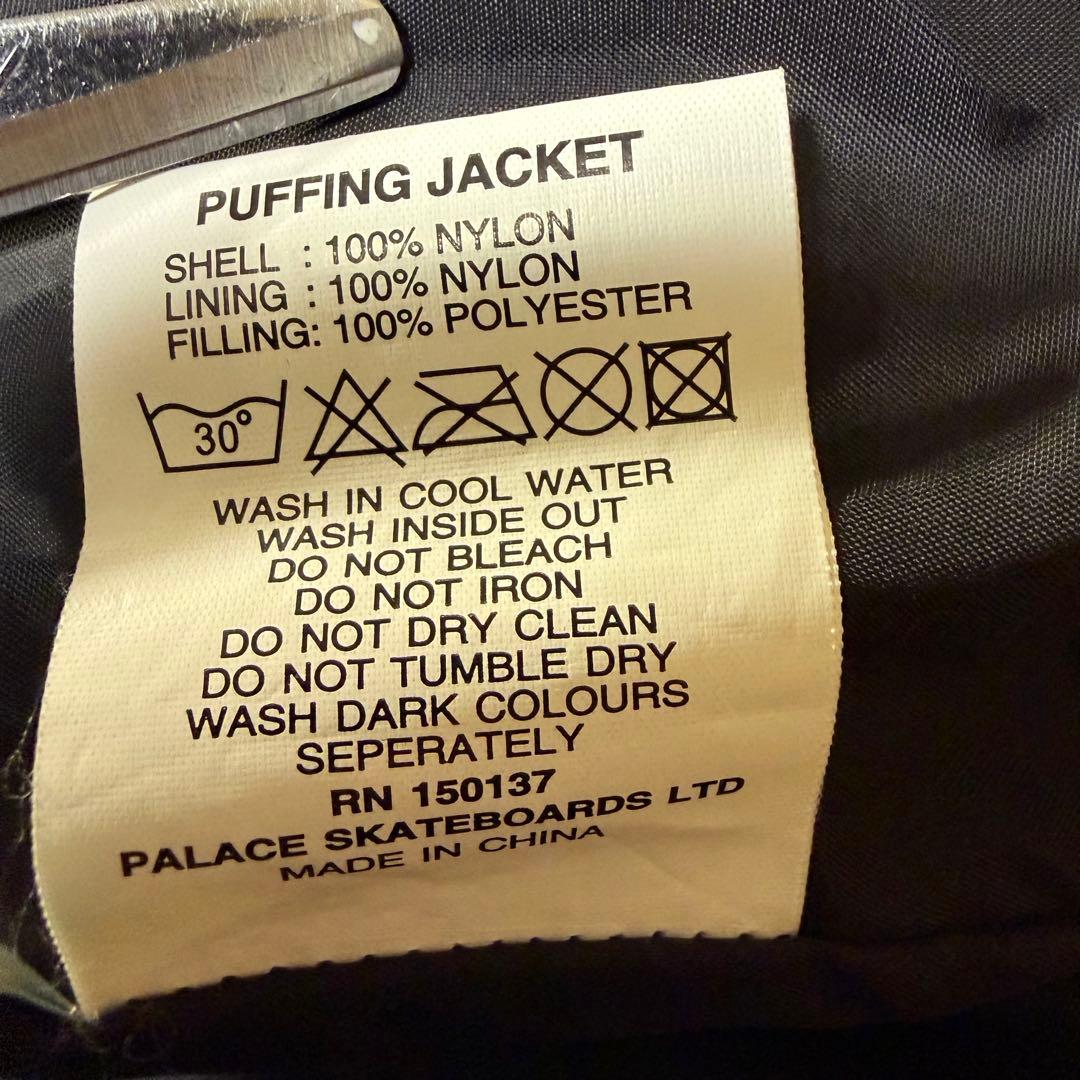 Palace Thinsulate ジャケット　ブラック　肉厚　Mサイズ