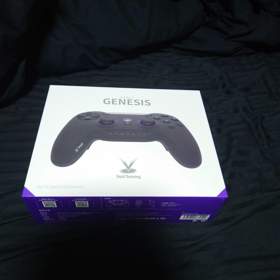 VOID GENESIS PC用ゲームコントローラー ブラック