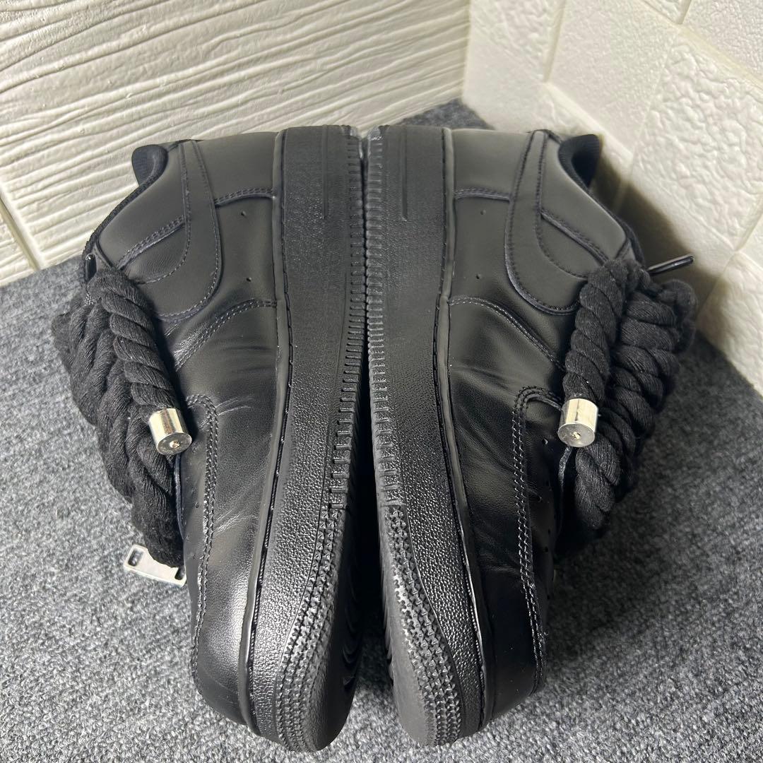 ナイキ エアフォース 1 07 12mm ブラックカスタム拡張なし