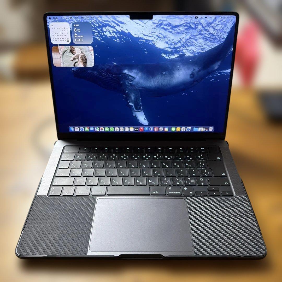Macbook Pro 14インチ M4 16GB 1TB