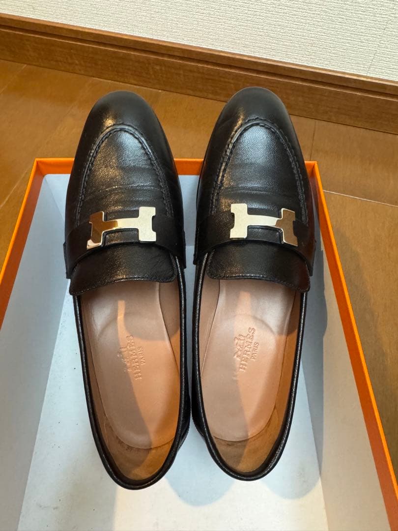 Ringo♡HERMES モカシンパリ 35 美品