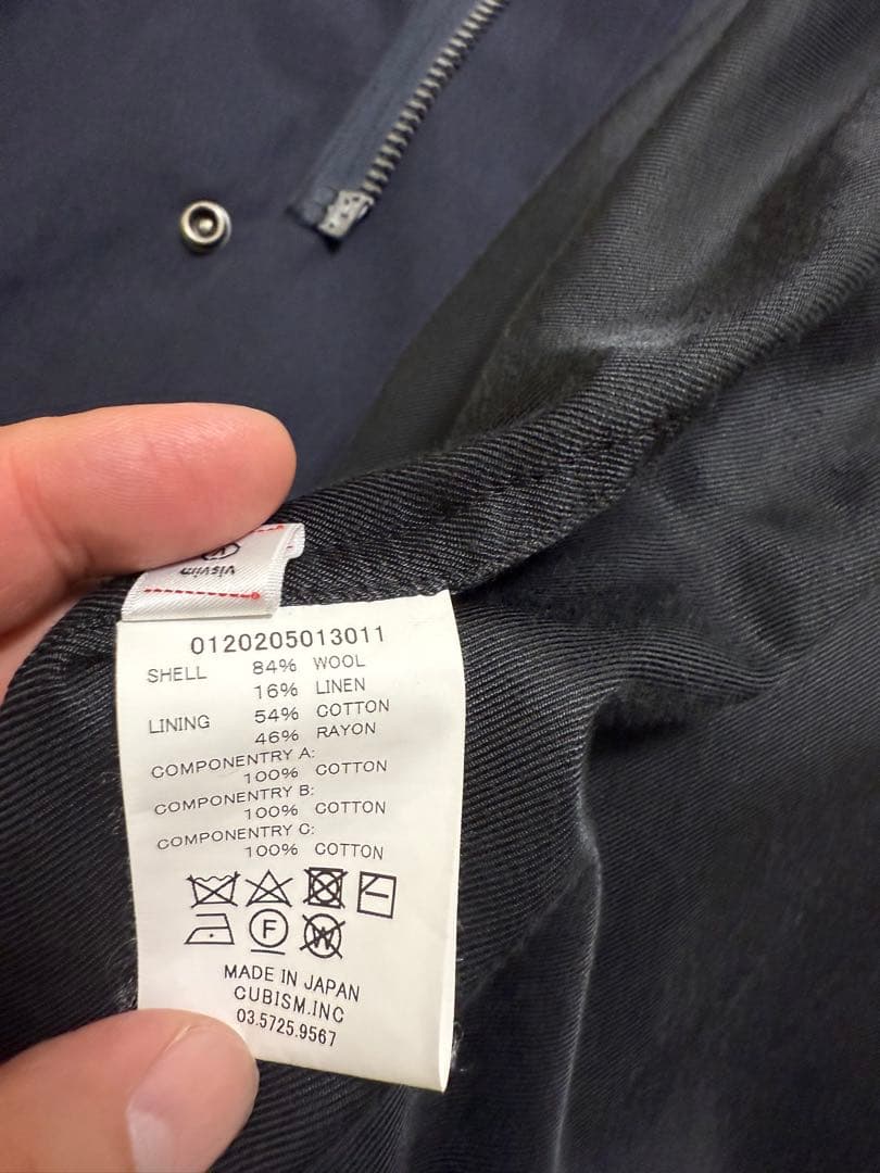 visvim SIX-FIVE FISHTAIL PARKA 3サイズ