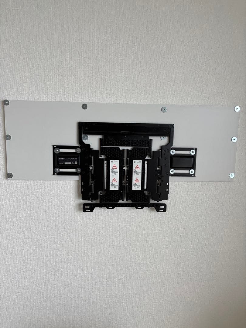 美品SONY BRAVIAテレビ スリム壁掛け 金具 ブラックSU-WL850