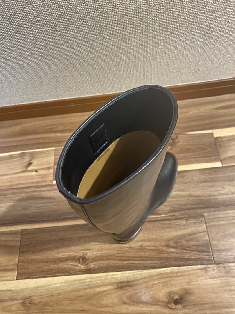 【鑑定済】PRADA(プラダ)ブラック ロングブーツ 低ヒール