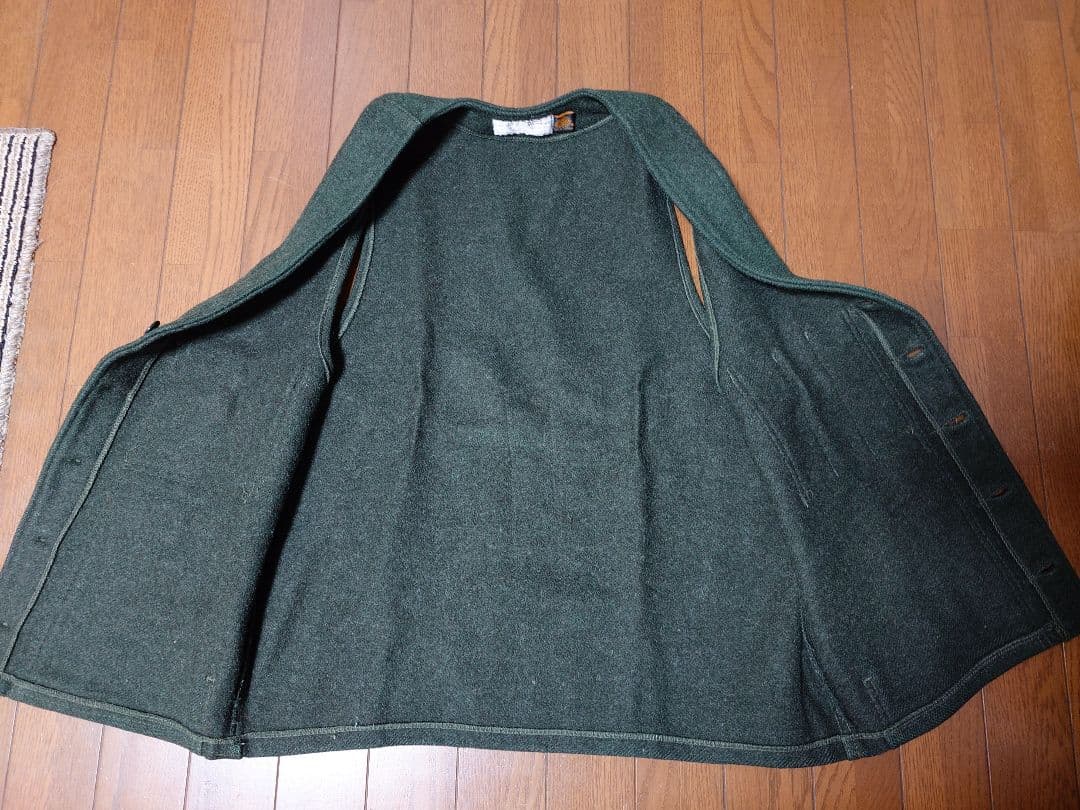 USA製 FILSON フィルソン マッキーノウールベスト オリーブ