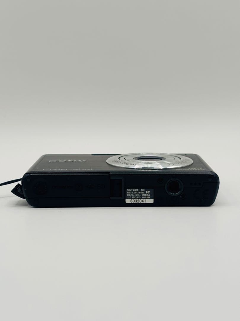 SONY Cyber-shot DSC-W550 黒 オールドコンデジ 動作品