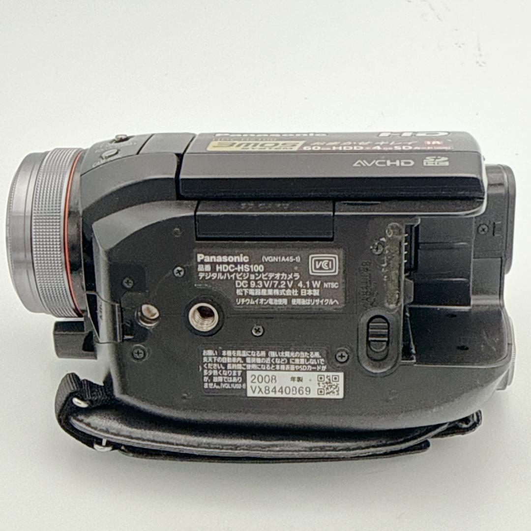 【美品】Panasonic デジタルハイビジョンビデオカメラ HDC-HS100