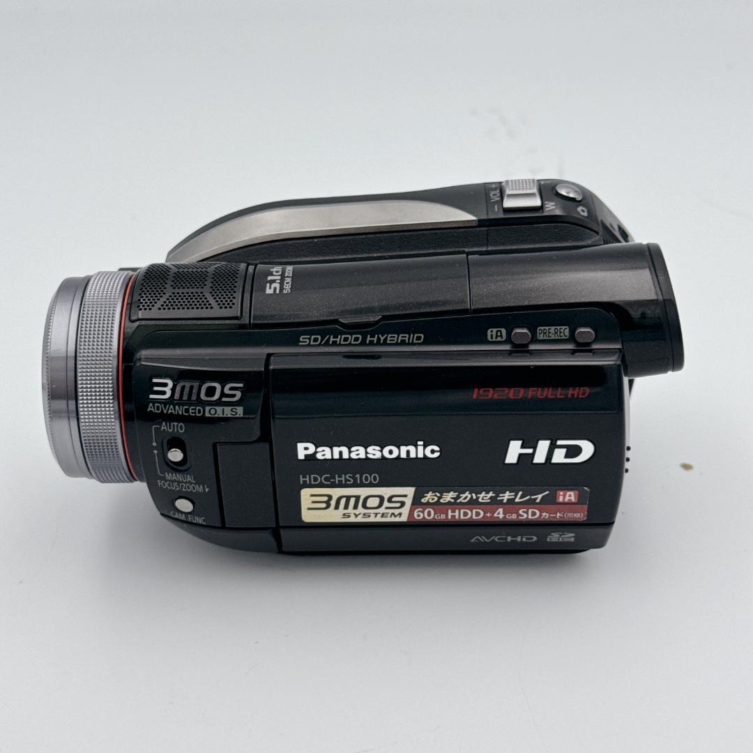 【美品】Panasonic デジタルハイビジョンビデオカメラ HDC-HS100
