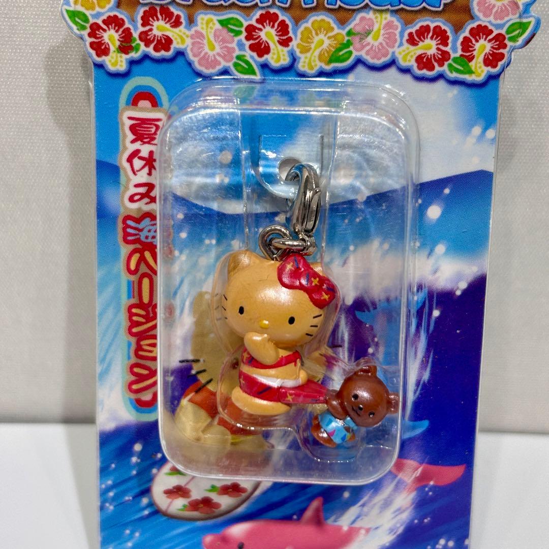 希少！新品・未開封！ハローキティ ファスナーマスコット 日焼け コパトーン