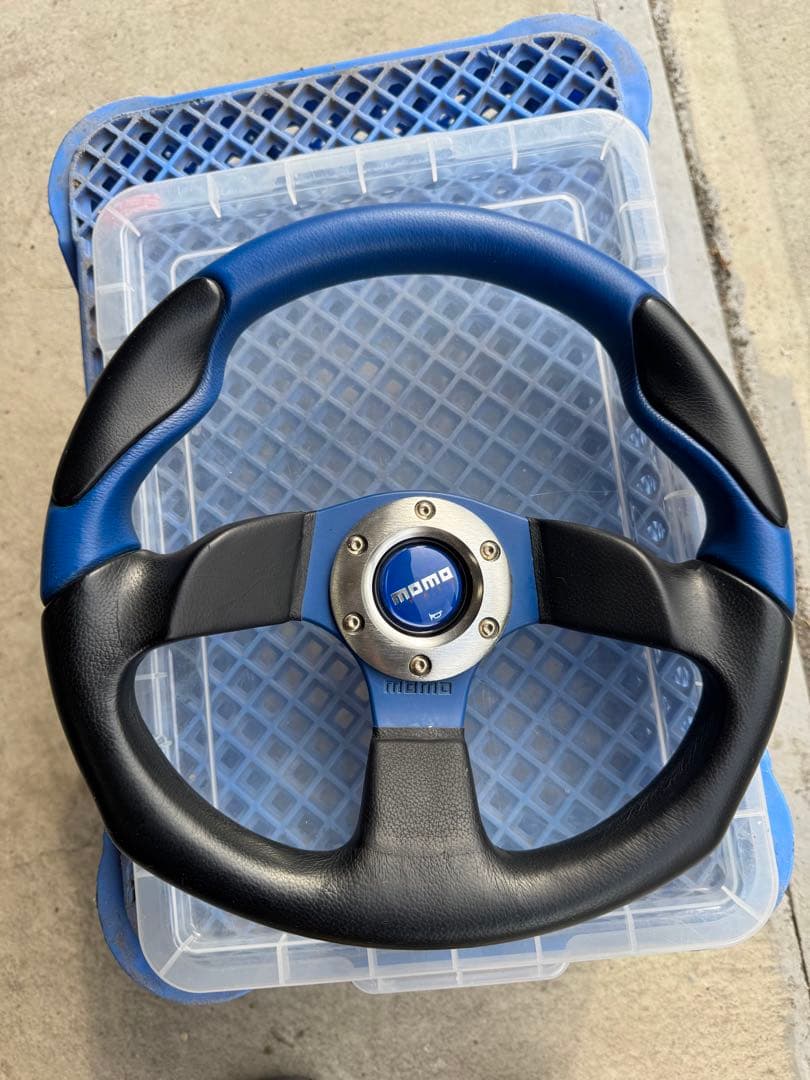 MOMO COMMANDO 2（コマンド2） モモ　ステアリング　ブルー　廃盤