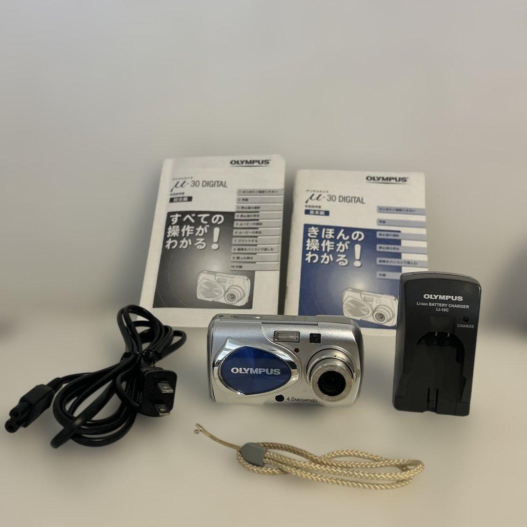 OLYMPUS μ-30 DIGITAL コンパクトデジタルカメラ